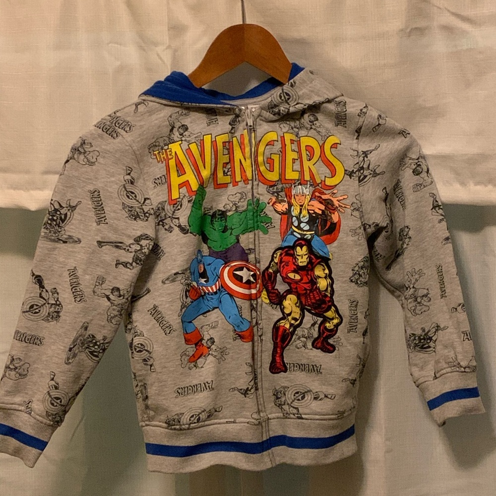 Marvel Avengers Zip Up sweater